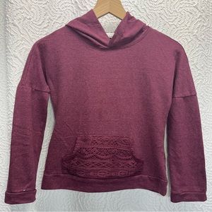 Full Tilt Maroon Pullover Hoodie